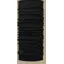 Buff Merino Mid Weight Neckwarmer - Solid Black